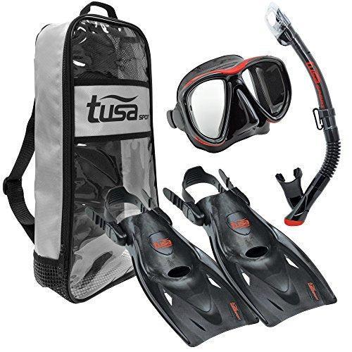 Open Box Tusa M/S/F (UM-24/USP-250/UF21) Pack,-Large-Black/Red-Acceptable