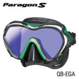 Open Box Tusa Paragon S Mask-Energy Green-
