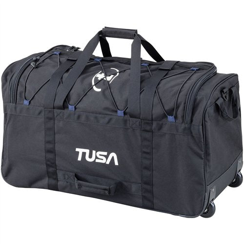 Open Box Tusa Roller Duffle Bag Black-