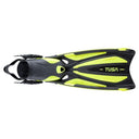 Open Box Tusa Solla Fin-Yellow-L-XL-