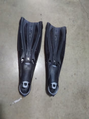 Open Box Tusa Solla Full Foot Fin-Black-M-Like New