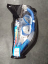Open Box Tusa Splendive Dive Mask and Snorkel Combo (UM7500/USP-190)-Fish Tail Blue-