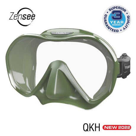 Open Box Tusa Zensee Mask-Khaki-