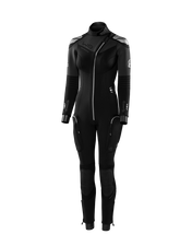 Waterproof W8 Fullsuit Front Zip 7mm Diving Wetsuit - Womens-XS-