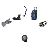 Atomic Aquatics Open Water Diver Course Package – Venom Mask + Open Heel Fins + SV2 Snorkel + Bare 7mm S-Flex Boots + Oceani…