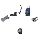 Atomic Aquatics Open Water Diver Course Package – Venom Mask + Open Heel Fins + SV2 Snorkel + Bare 7mm S-Flex Boots + Oceani…
