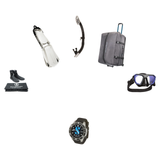 Scubapro Open Water Diver Course Package – D-Mask + Seawing Supernova Fins + Spectra Dry Snorkel + Delta 5mm Full Cut Boots…