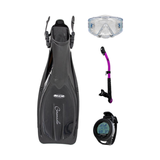 Sherwood Open Water Diver Course Package – SH CRUZ Marbled Mask + Elite Fins + Tiga Dry Snorkel + Genesis Graviton Dive Comp…