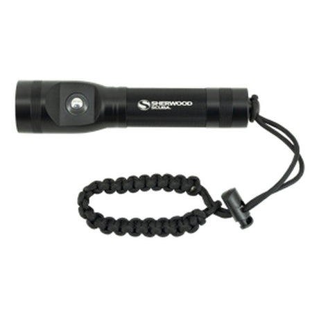 Sherwood ST1500 dive light with lanyard