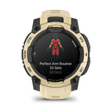 Garmin Instinct 3 45 mm AMOLED rugged GPS smartwatch, Citrine 4