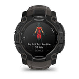 Garmin Instinct 3 50 mm AMOLED rugged GPS smartwatch, Black/Charcoal 4