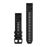 Garmin QuickFit 20 Watch Bands - Silicone / Black (3-piece Dive Set)