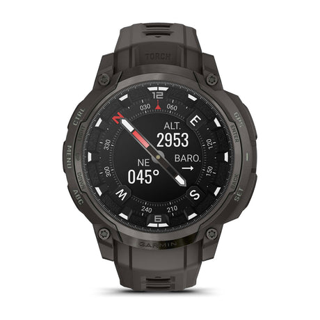 Garmin Instinct Crossover Hybrid GPS Smartwatch – AMOLED / Charcoal