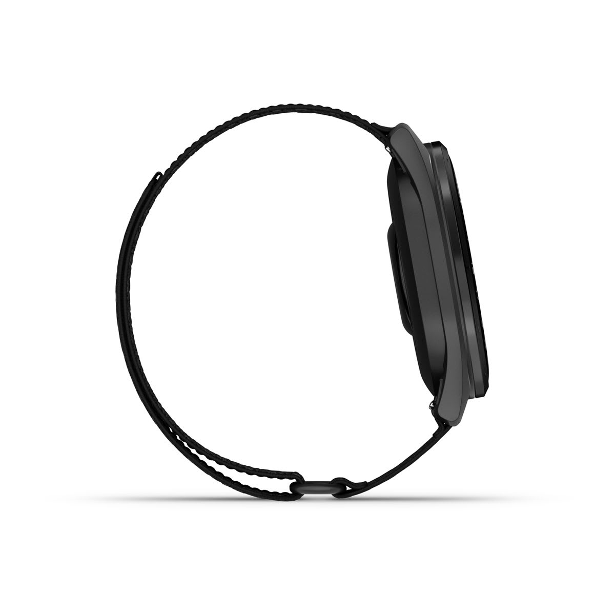 Garmin Approach S44 and S50 GPS Golf Smartwatch – S50: Golf & Fitness Features / Slate Aluminum Bezel with Black Nylon Band