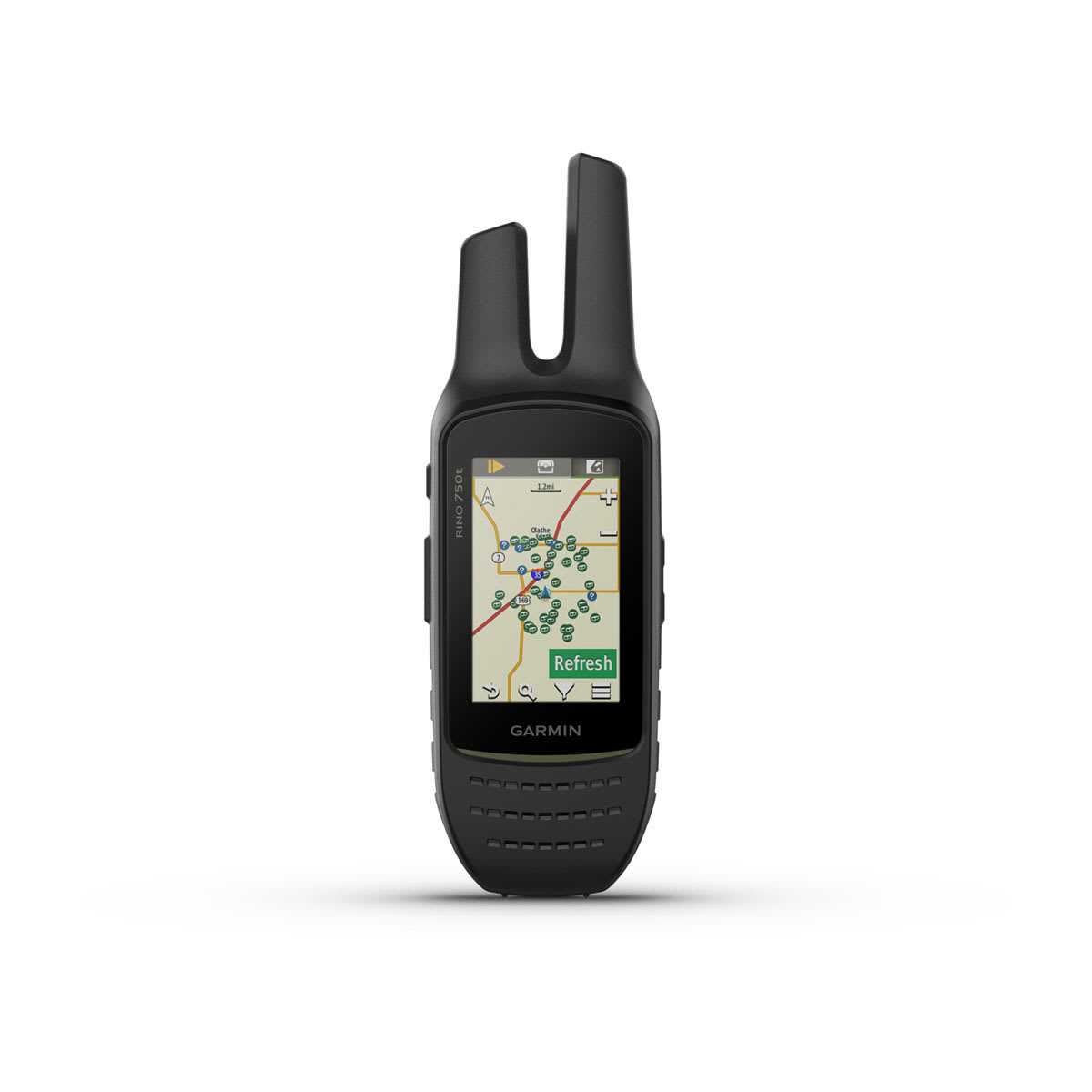 Garmin Rino 750 and 750t Two-Way Radio GPS Navigator – Rino 750t