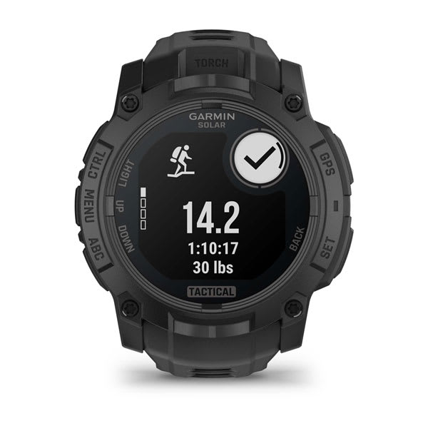 Garmin Instinct 3 50 mm Solar, Tactical rugged GPS smartwatch, Black 6