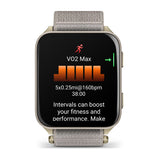 Garmin Venu X1 fitness smartwatch, Soft Gold / French Gray 6