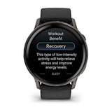 Garmin Venu 4 45mm AMOLED GPS Smartwatch with LED Flashlight