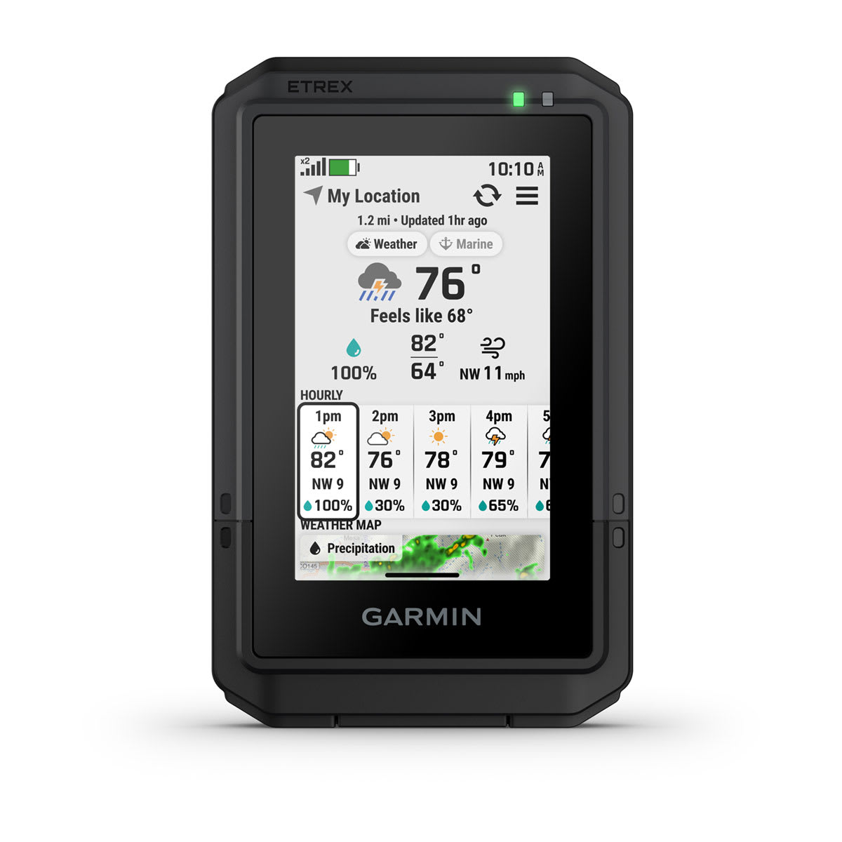 Garmin eTrex SE, Solar and Touch Handheld GPS Navigator – Touch
