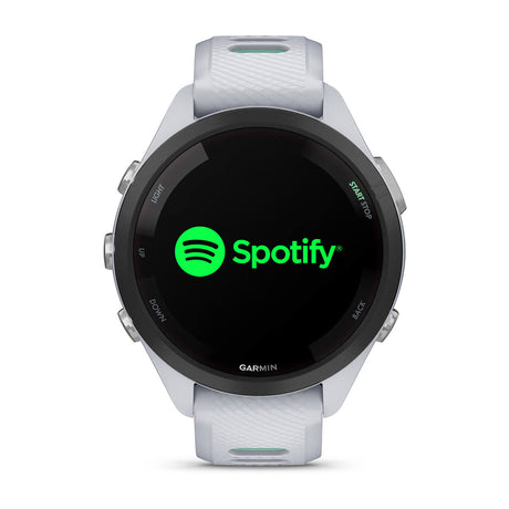 Garmin Forerunner 265 AMOLED GPS Running Smartwatch – 42 mm / Whitestone / Neo Tropic