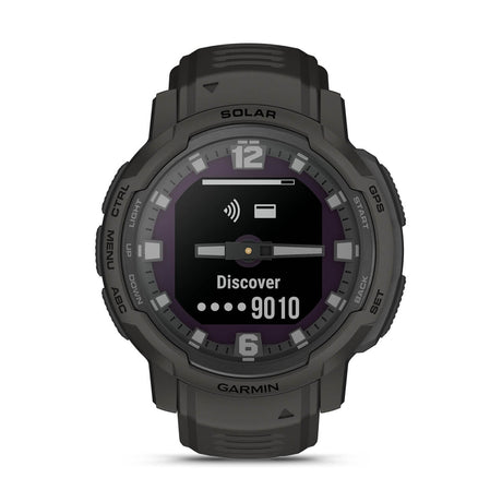 Garmin Instinct Crossover Hybrid GPS Smartwatch – Solar / Graphite