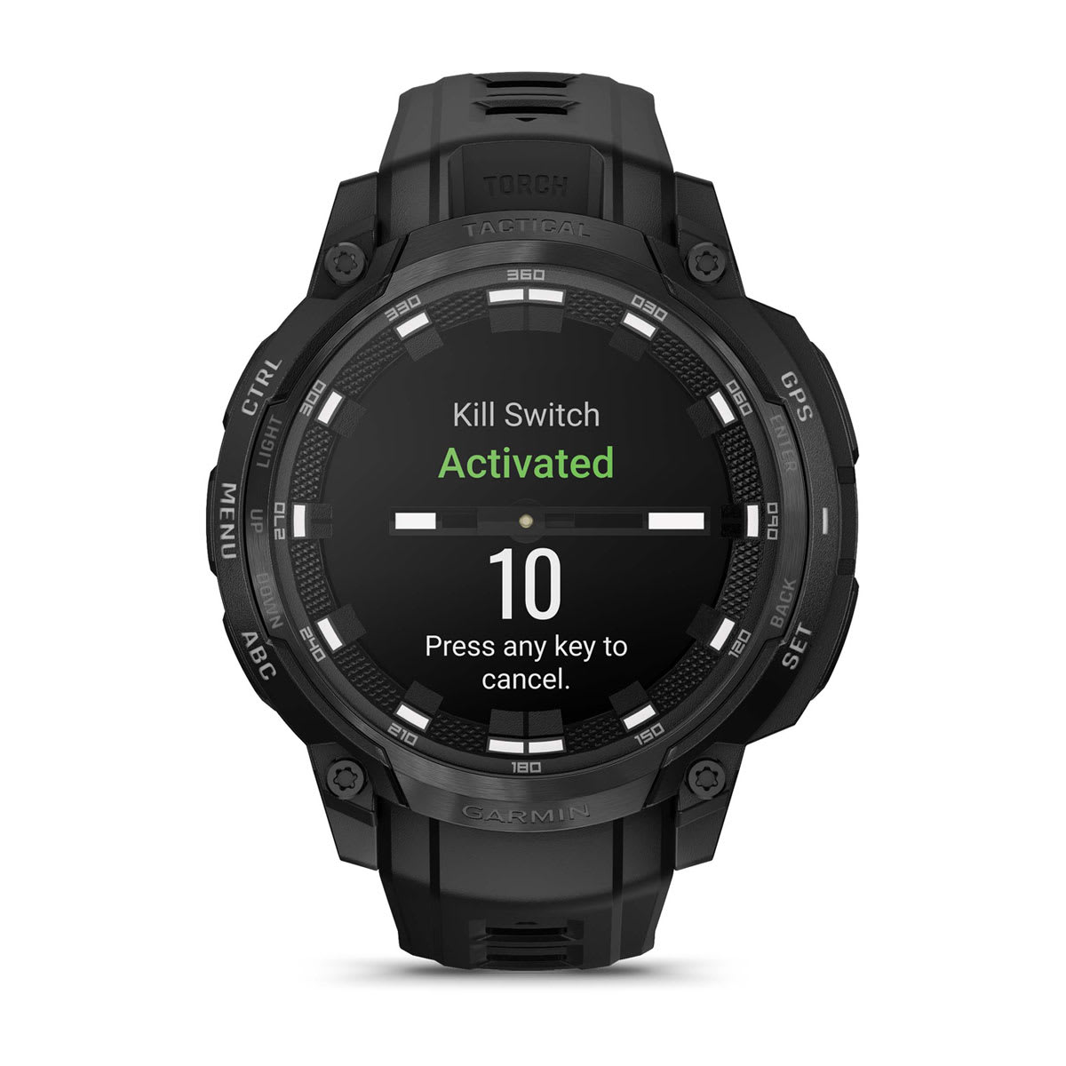 Garmin Instinct Crossover Hybrid GPS Smartwatch – AMOLED - Tactical / Black