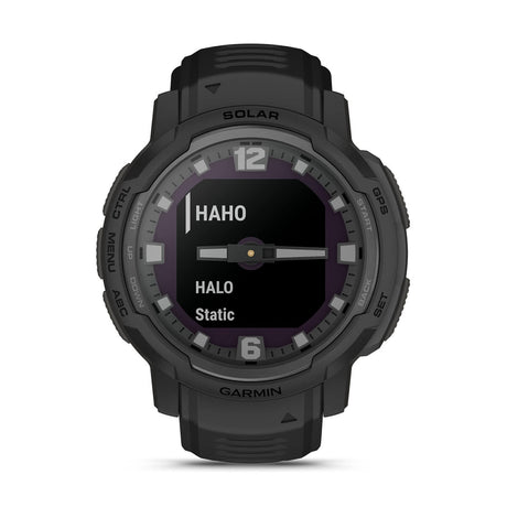 Garmin Instinct Crossover Hybrid GPS Smartwatch – Solar - Tactical / Black