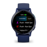 Garmin vívoactive 5 AMOLED GPS Fitness Smartwatch – Navy