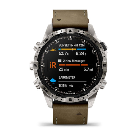 Garmin MARQ Adventurer (Gen 2) Damascus Steel Edition Luxury GPS Smartwatch