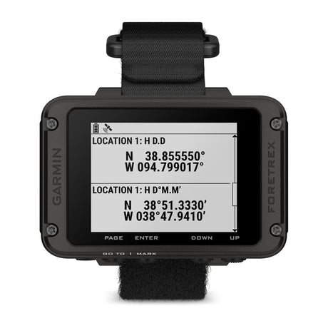 Garmin Foretrex 801 and 901 Wrist-Mounted GPS Navigator – No / Yes