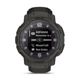 Garmin Instinct Crossover Hybrid GPS Smartwatch – Solar / Graphite