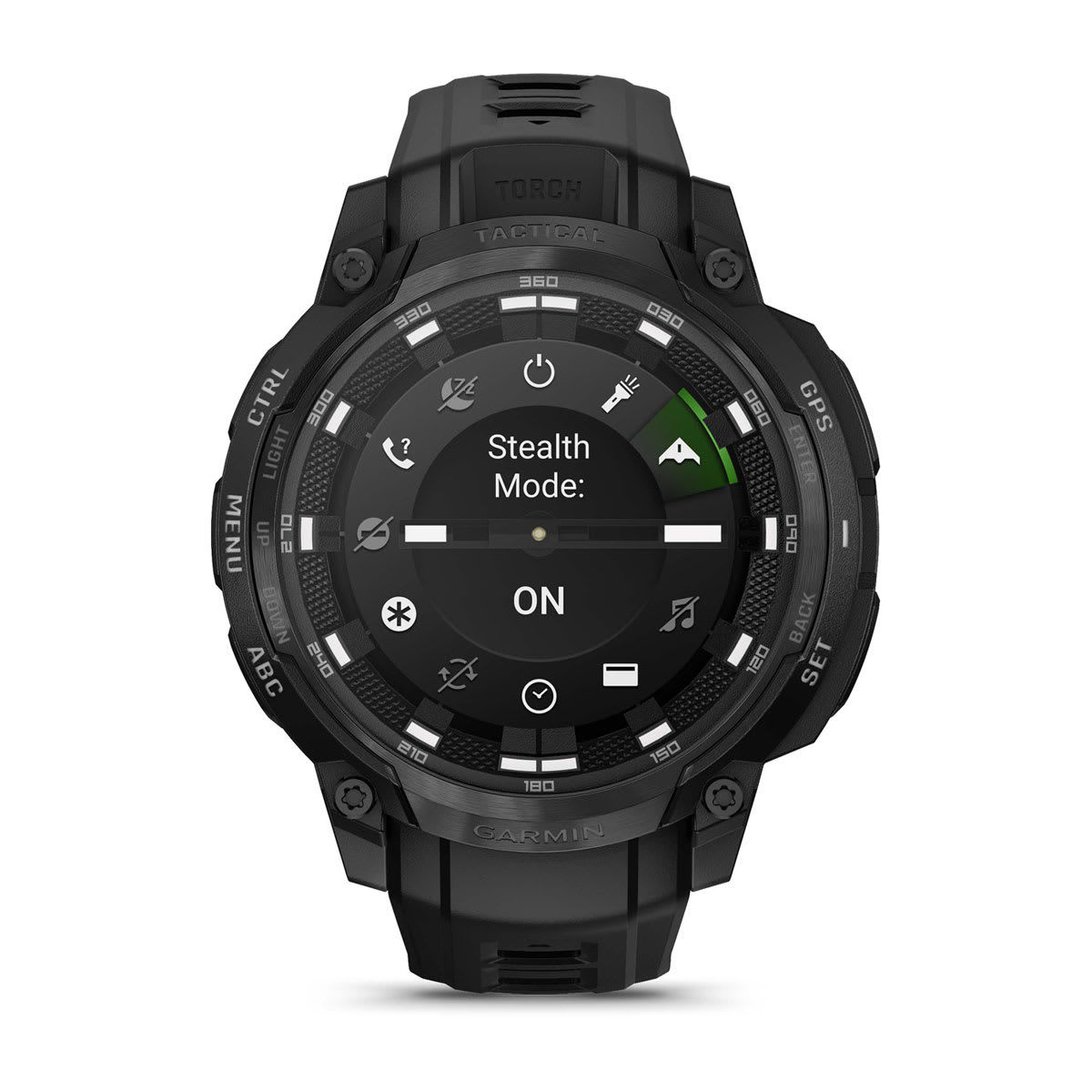 Garmin Instinct Crossover Hybrid GPS Smartwatch – AMOLED - Tactical / Black