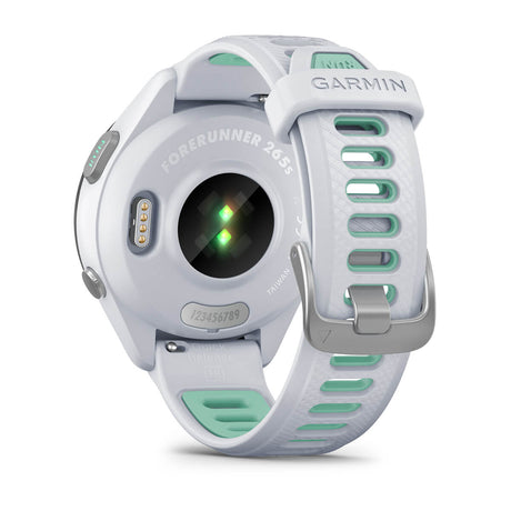 Garmin Forerunner 265 AMOLED GPS Running Smartwatch – 42 mm / Whitestone / Neo Tropic