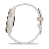 Garmin vívoactive 5 AMOLED GPS Fitness Smartwatch – Ivory and Cream Gold