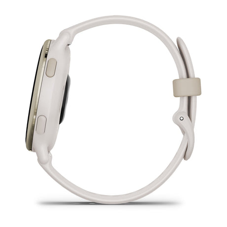 Garmin vívoactive 5 AMOLED GPS Fitness Smartwatch – Ivory and Cream Gold