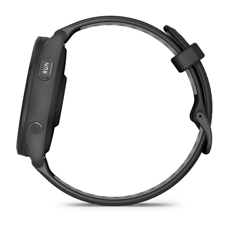 Garmin Forerunner 265 AMOLED GPS Running Smartwatch – 46 mm / Black / Powder Gray