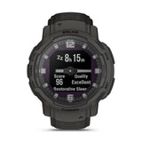 Garmin Instinct Crossover Hybrid GPS Smartwatch – Solar / Graphite