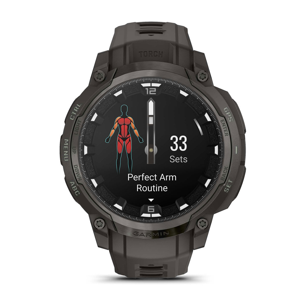 Garmin Instinct Crossover Hybrid GPS Smartwatch – AMOLED / Charcoal