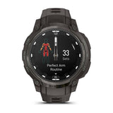Garmin Instinct Crossover Hybrid GPS Smartwatch – AMOLED / Charcoal