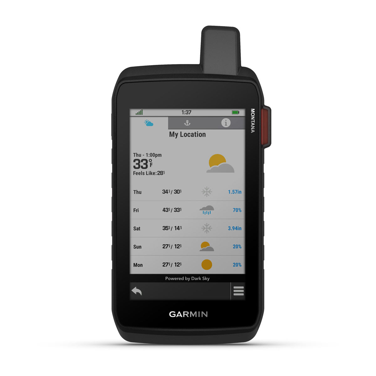 Garmin Montana 710, 710i and 760i GPS Touchscreen Navigator – Yes / No