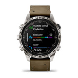 Garmin MARQ Adventurer (Gen 2) Damascus Steel Edition Luxury GPS Smartwatch