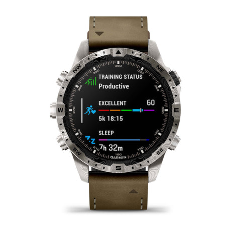 Garmin MARQ Adventurer (Gen 2) Damascus Steel Edition Luxury GPS Smartwatch