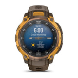 Garmin Instinct Crossover Hybrid GPS Smartwatch – AMOLED / Bronze/Sunburst