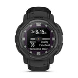 Garmin Instinct Crossover Hybrid GPS Smartwatch – Solar - Tactical / Black