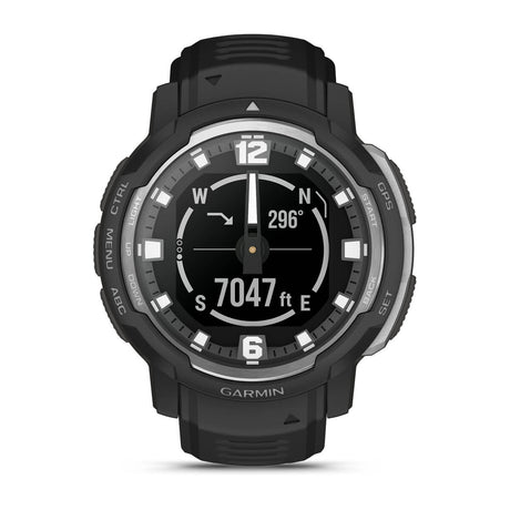 Garmin Instinct Crossover Hybrid GPS Smartwatch – Standard / Black