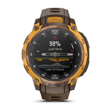 Garmin Instinct Crossover Hybrid GPS Smartwatch – AMOLED / Bronze/Sunburst
