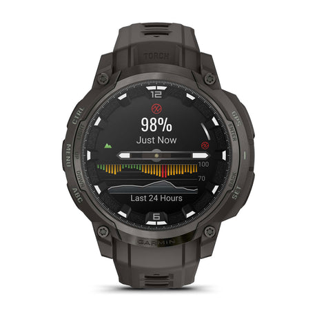 Garmin Instinct Crossover Hybrid GPS Smartwatch – AMOLED / Charcoal