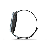 Garmin Approach J1 Junior GPS Golf Smartwatch – Cloud Blue Aluminum Bezel with Black/Azure ComfortFit Fabric Band