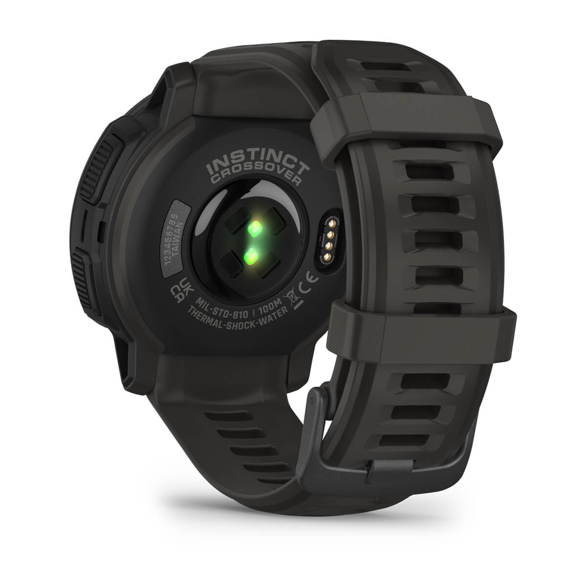 Garmin Instinct Crossover Hybrid GPS Smartwatch – Solar / Graphite