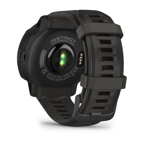 Garmin Instinct Crossover Hybrid GPS Smartwatch – Solar / Graphite
